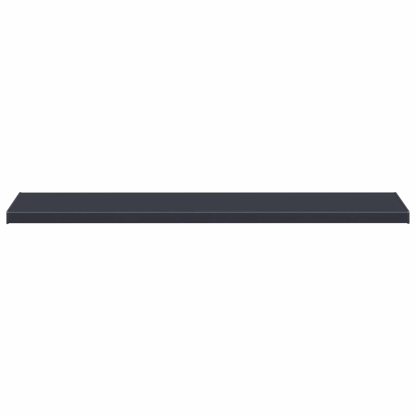 Fensterbank Anthrazit mit Holzmaserung 120 x 40 x 4,5 cm PVC