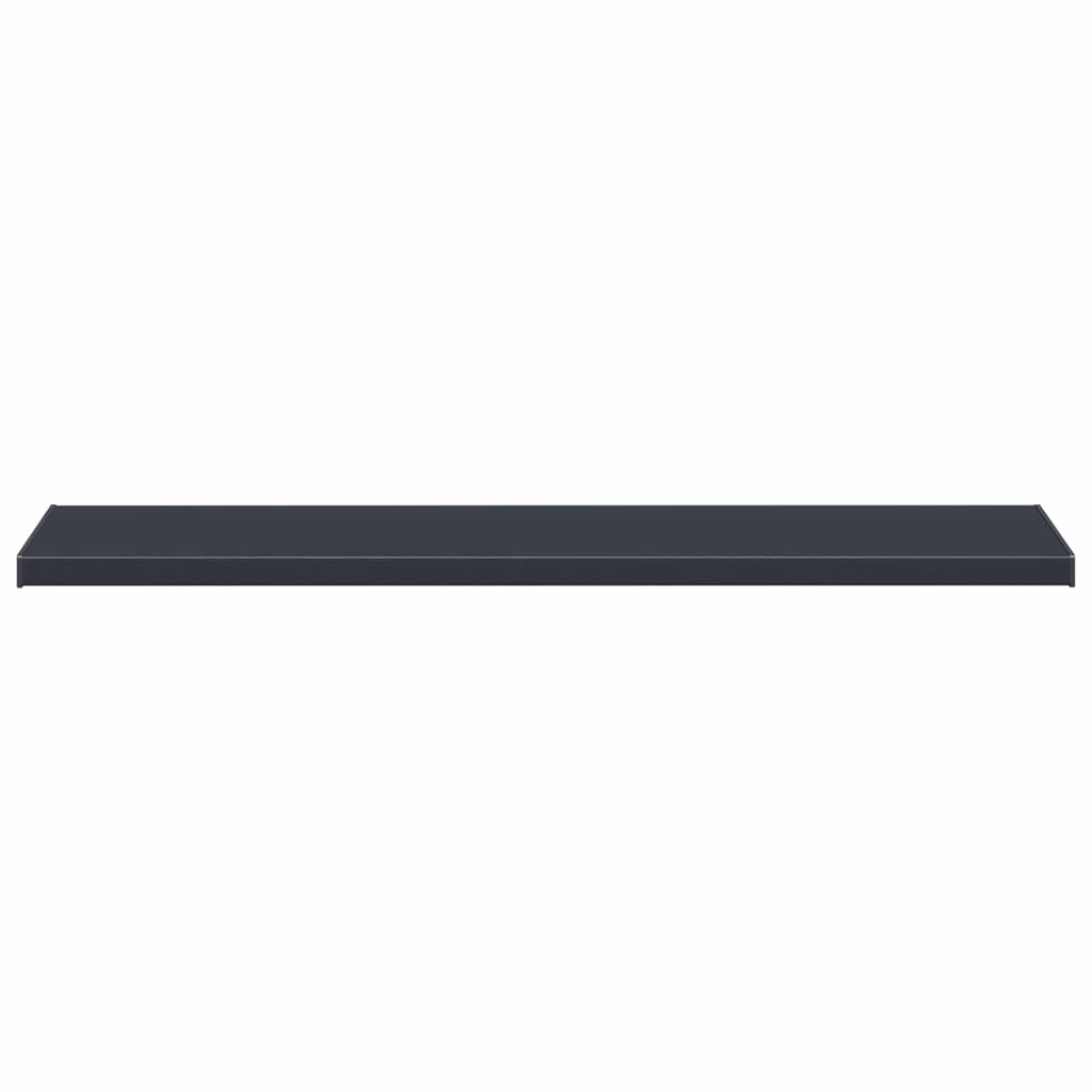 Fensterbank Anthrazit mit Holzmaserung 140 x 40 x 4,5 cm PVC