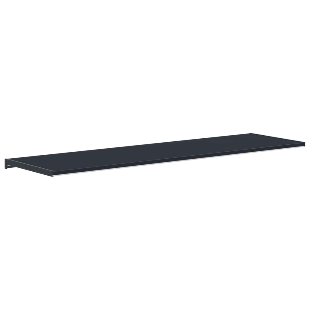 Fensterbank Anthrazit mit Holzmaserung 160 x 40 x 4,5 cm PVC