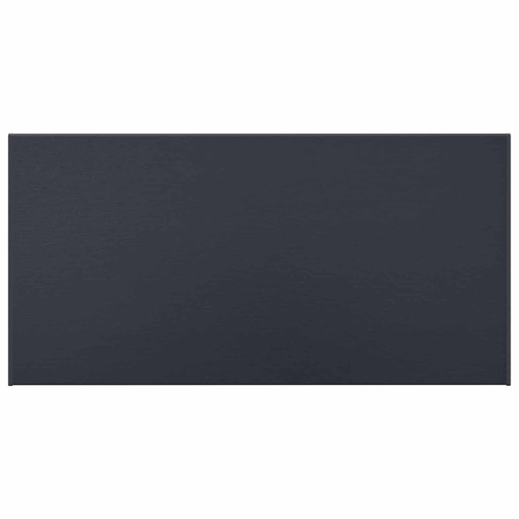 Fensterbank Anthrazit mit Holzmaserung 60 x 45 x 4,5 cm PVC