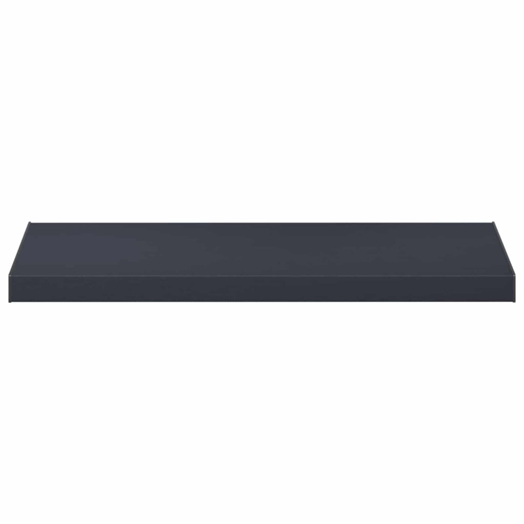 Fensterbank Anthrazit mit Holzmaserung 100 x 50 x 4,5 cm PVC