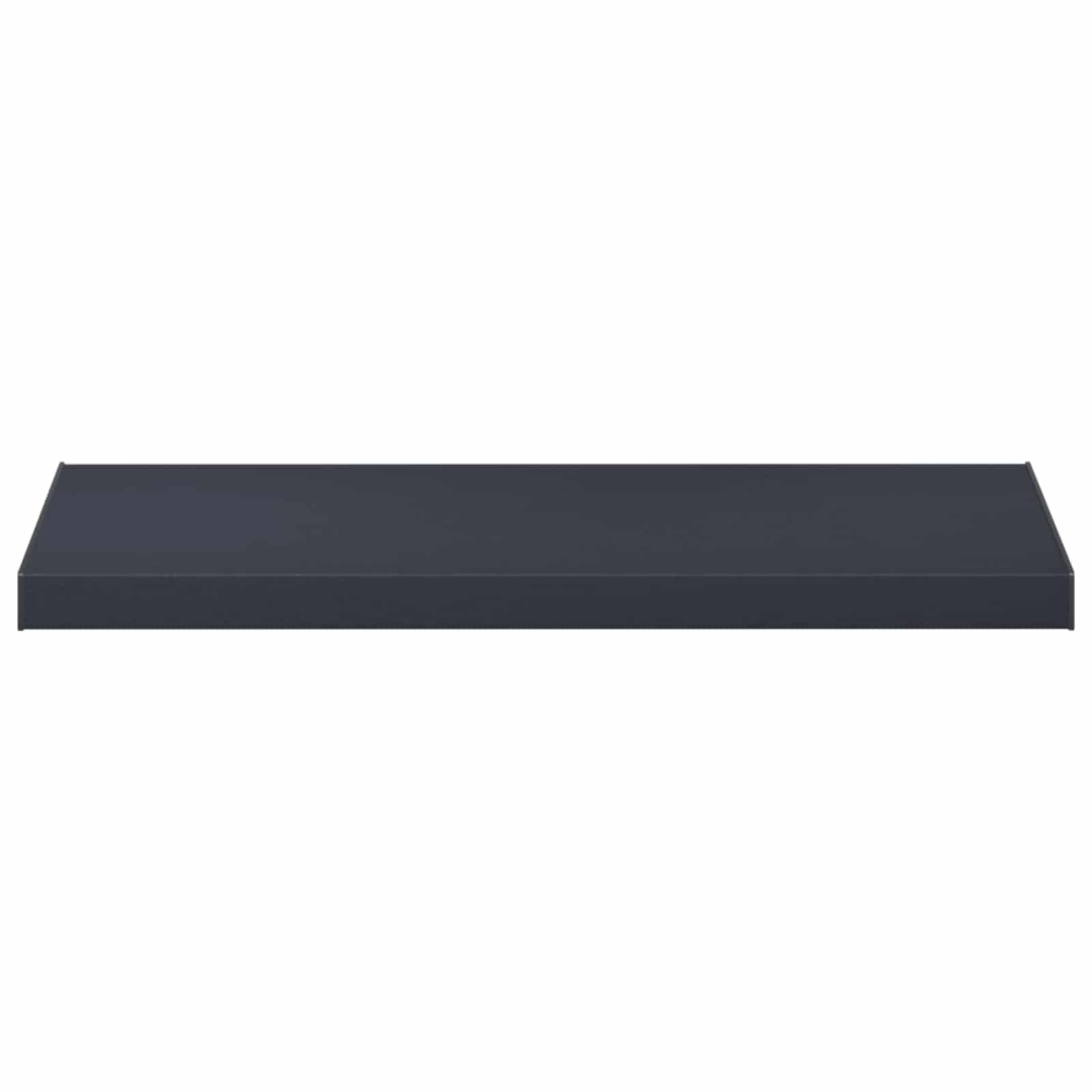 Fensterbank Anthrazit mit Holzmaserung 100 x 50 x 4,5 cm PVC