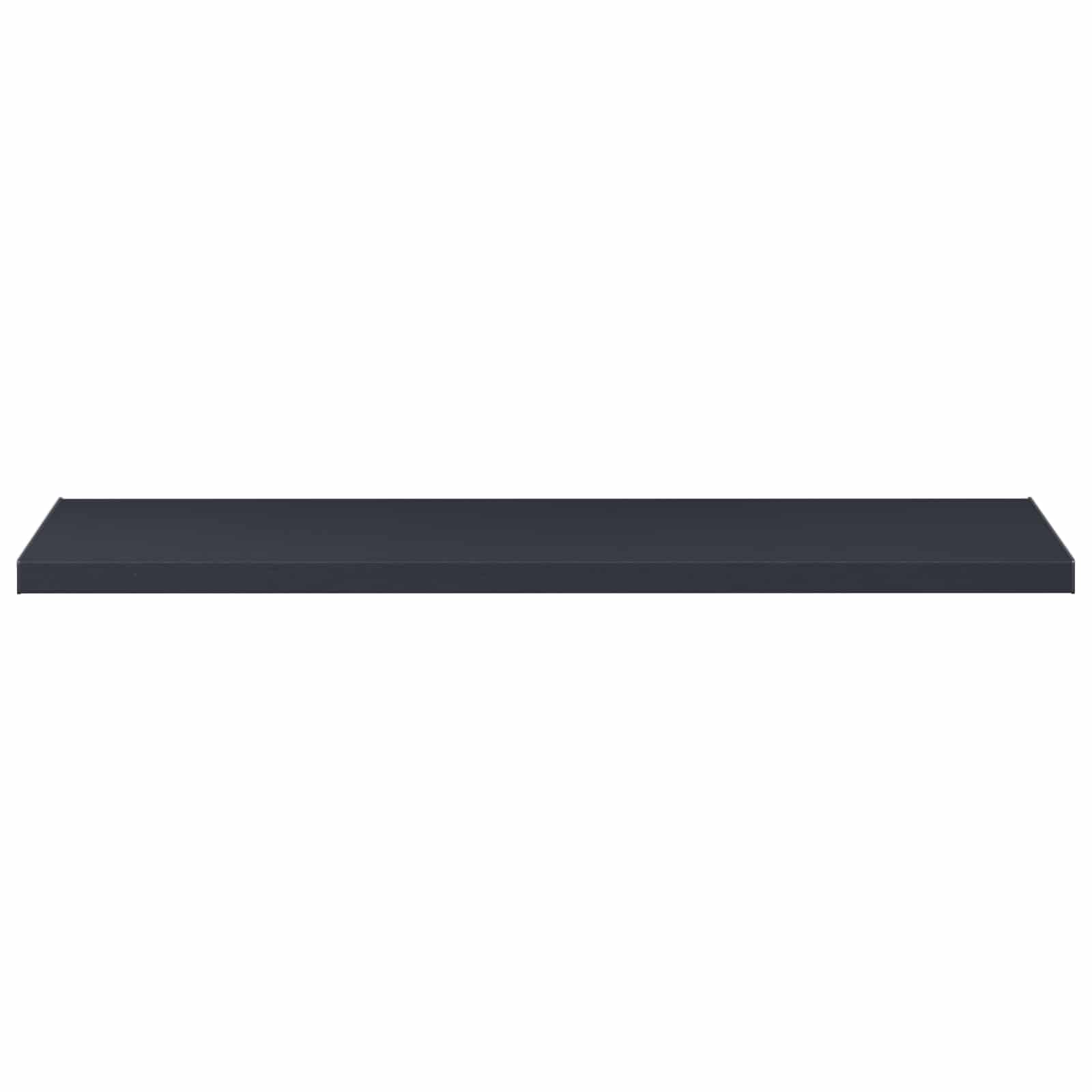 Fensterbank Anthrazit mit Holzmaserung 120 x 50 x 4,5 cm PVC