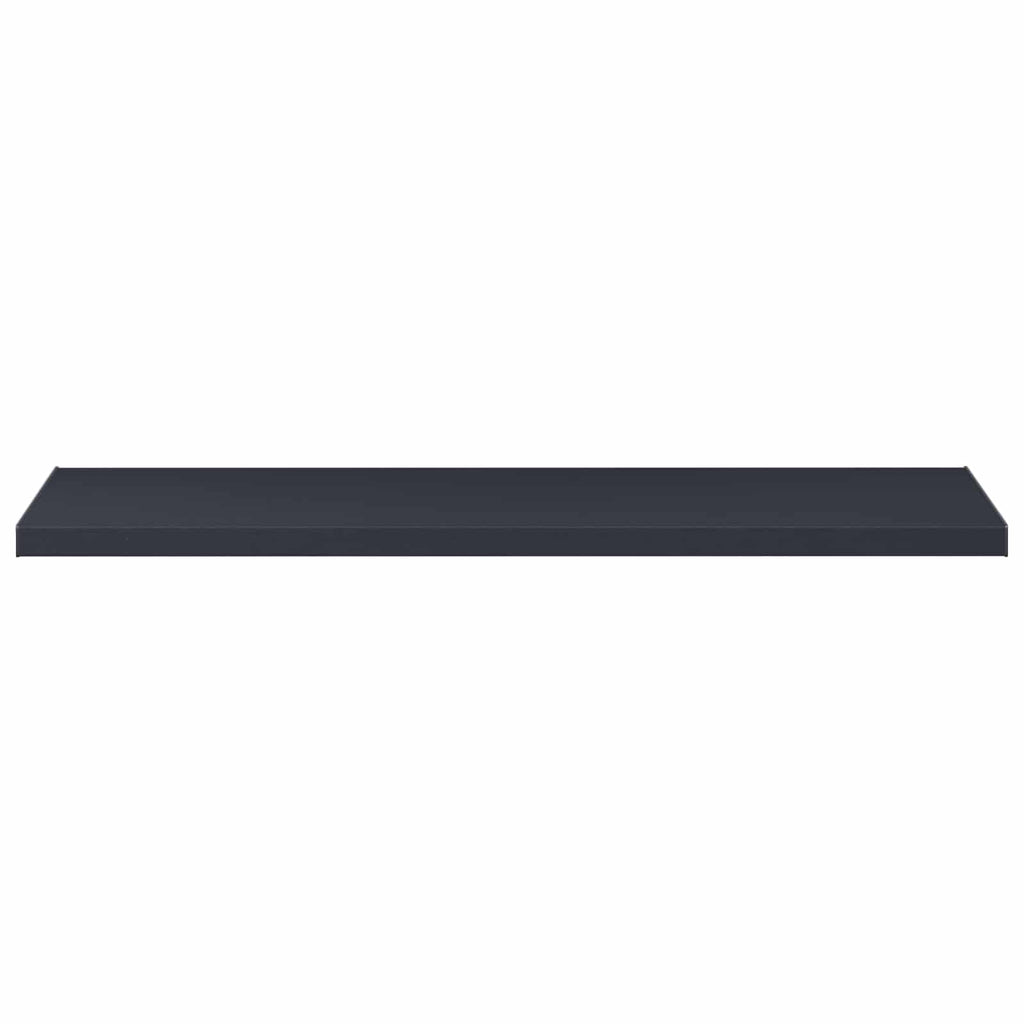Fensterbank Anthrazit mit Holzmaserung 140 x 50 x 4,5 cm PVC