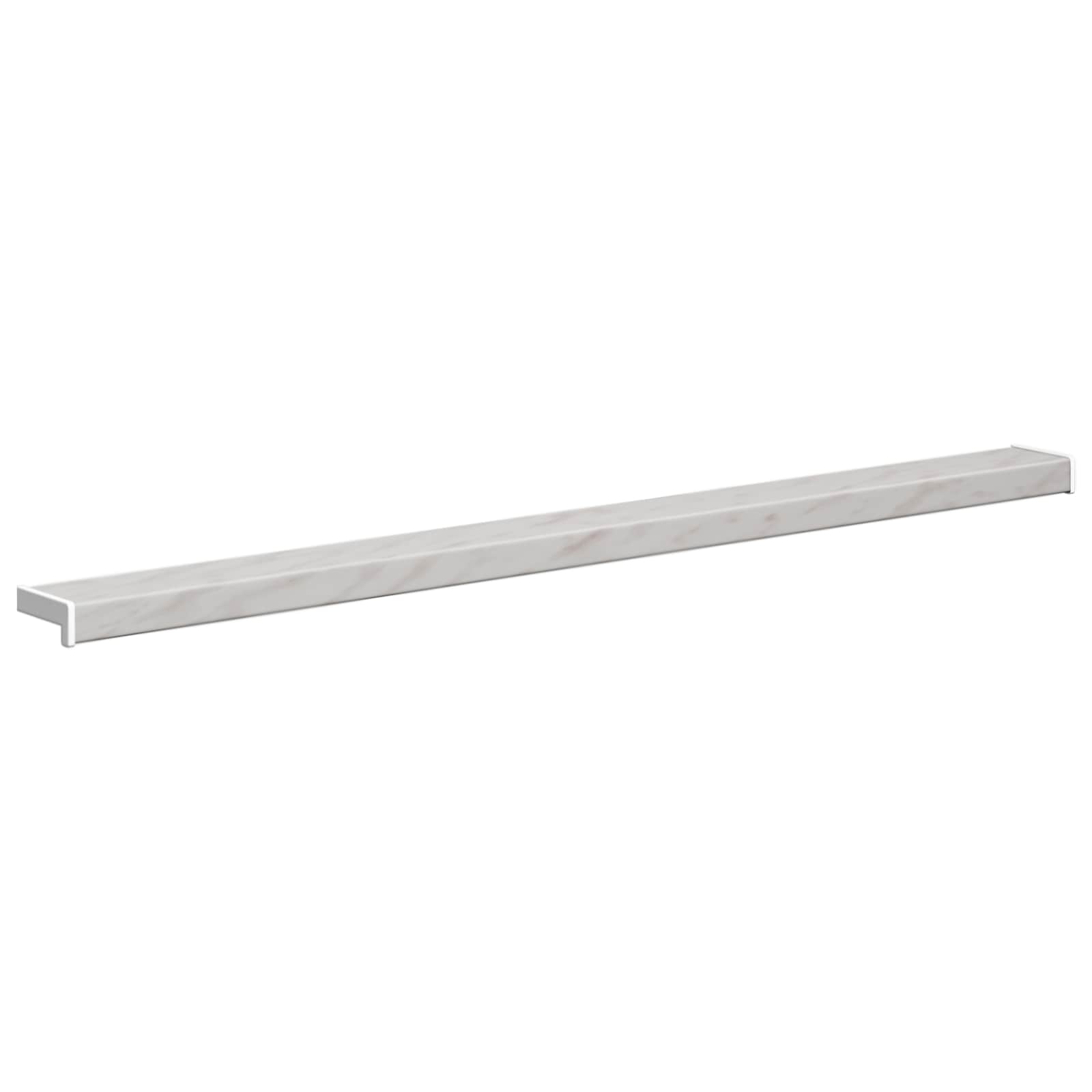Fensterbank Marmorstruktur 160 x 15 x 4,5 cm PVC