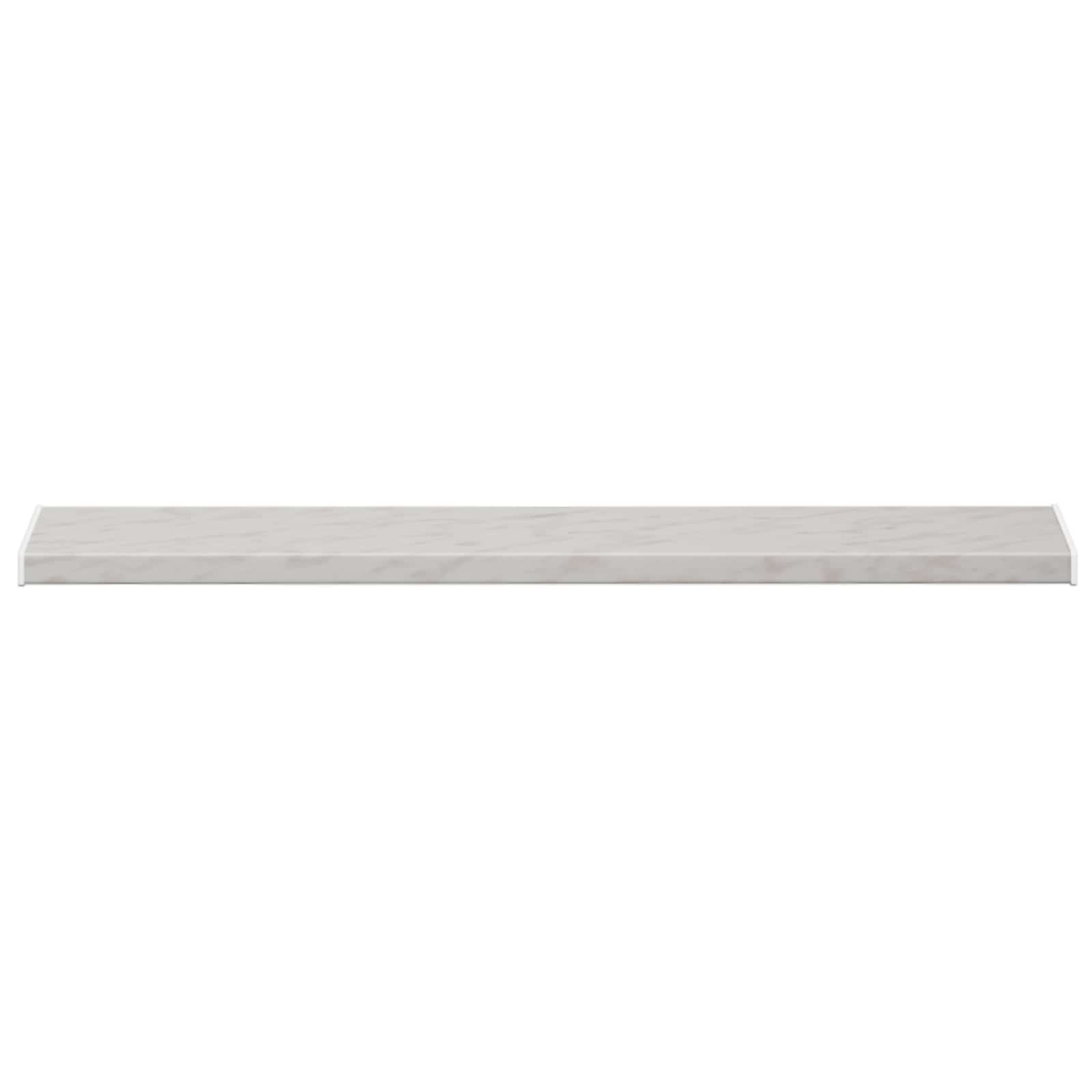 Fensterbank Marmorstruktur 140 x 25 x 4,5 cm PVC