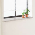 Fensterbank Marmorstruktur 140 x 40 x 4,5 cm PVC