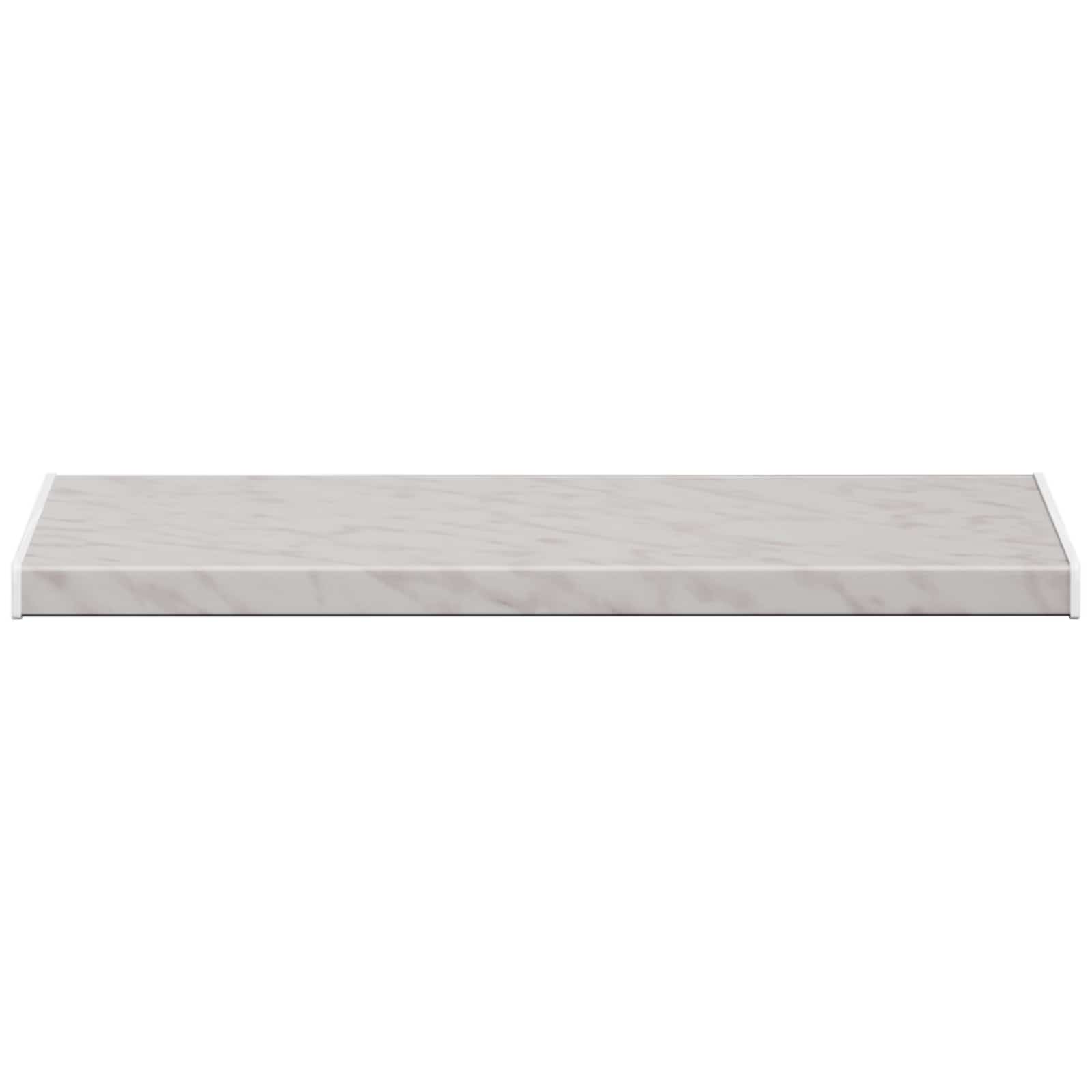 Fensterbank Marmorstruktur 80 x 45 x 4,5 cm PVC