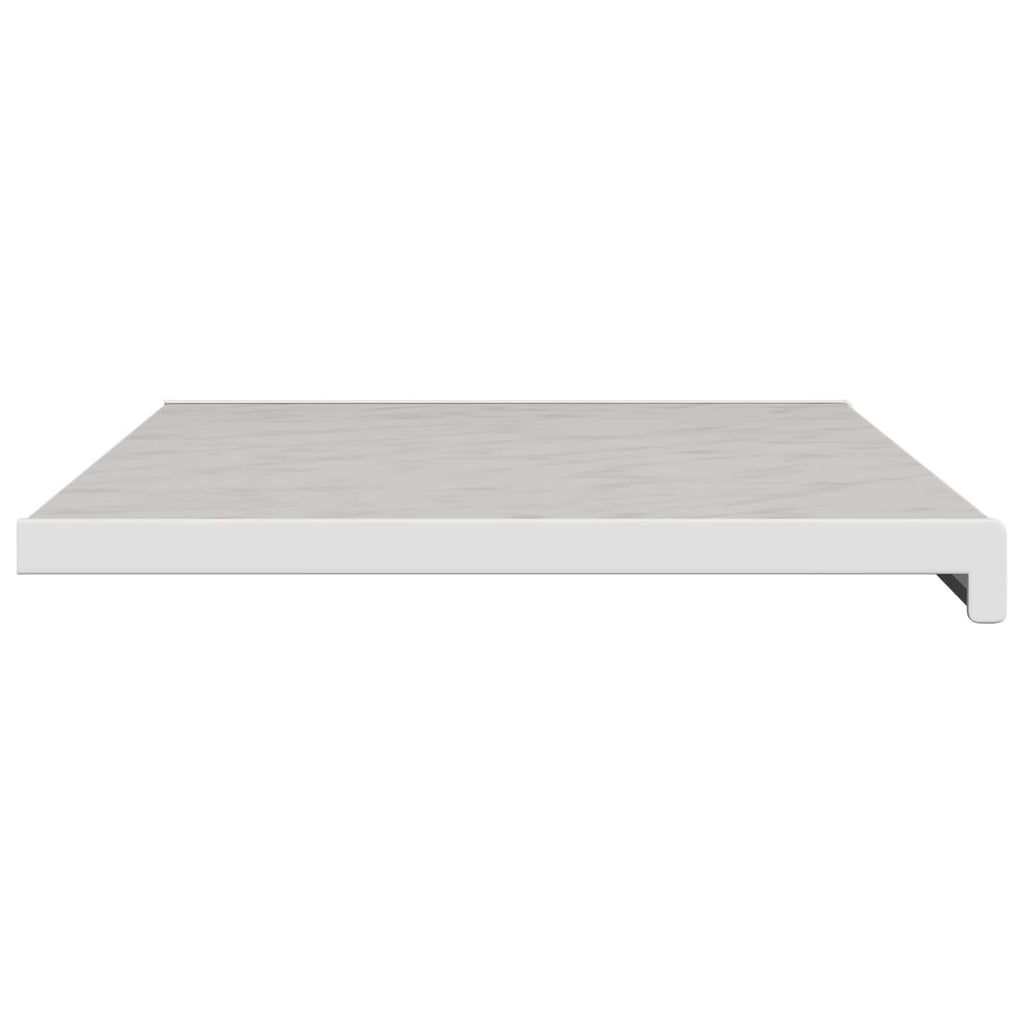 Fensterbank Marmorstruktur 80 x 45 x 4,5 cm PVC