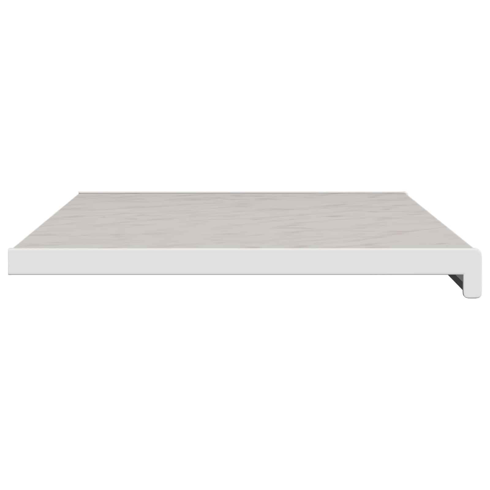 Fensterbank Marmorstruktur 80 x 45 x 4,5 cm PVC