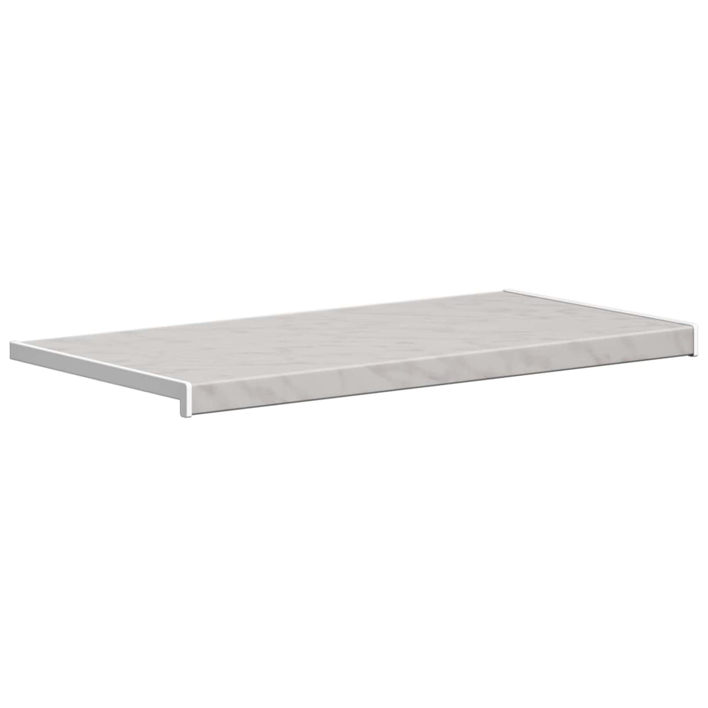 Fensterbank Marmorstruktur 100 x 45 x 4,5 cm PVC