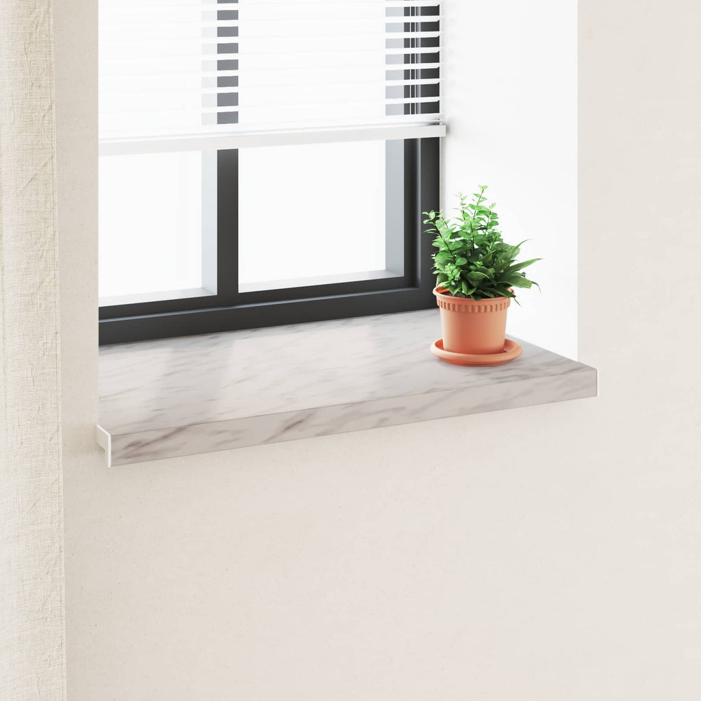 Fensterbank Marmorstruktur 60 x 50 x 4,5 cm PVC
