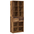 Bücherregal Altholz 30 x 42,4 x 185,2 cm