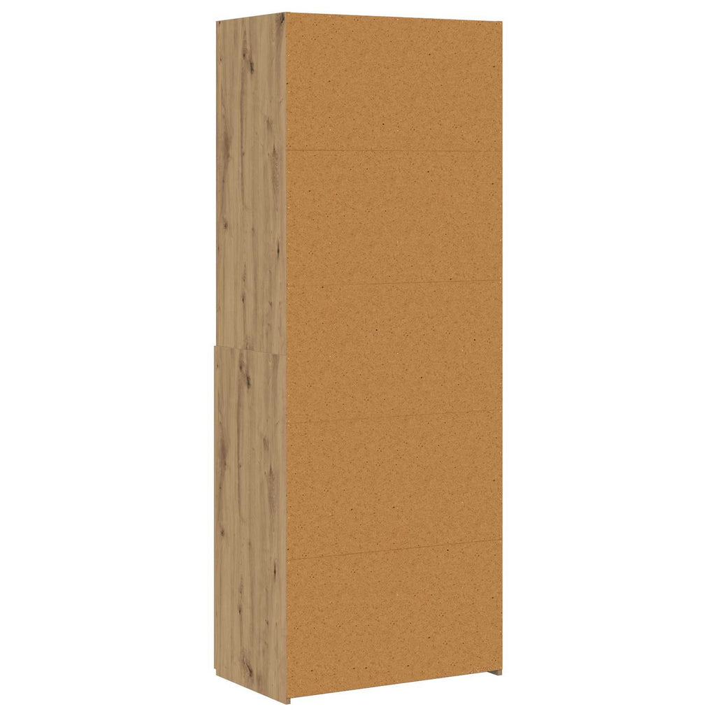 Bücherregal Artisan-Eiche 30 x 42,4 x 185,2 cm