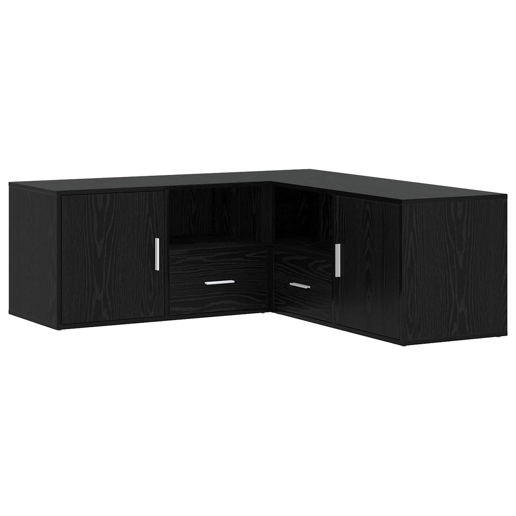 Eckschrank Schwarze Eiche 200 x 40 x 45 cm Holzwerkstoff
