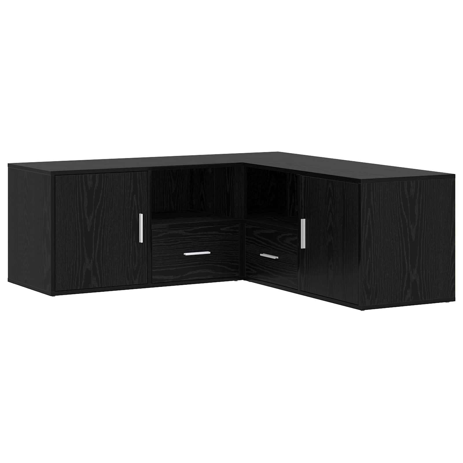 Eckschrank Schwarze Eiche 200 x 40 x 45 cm Holzwerkstoff