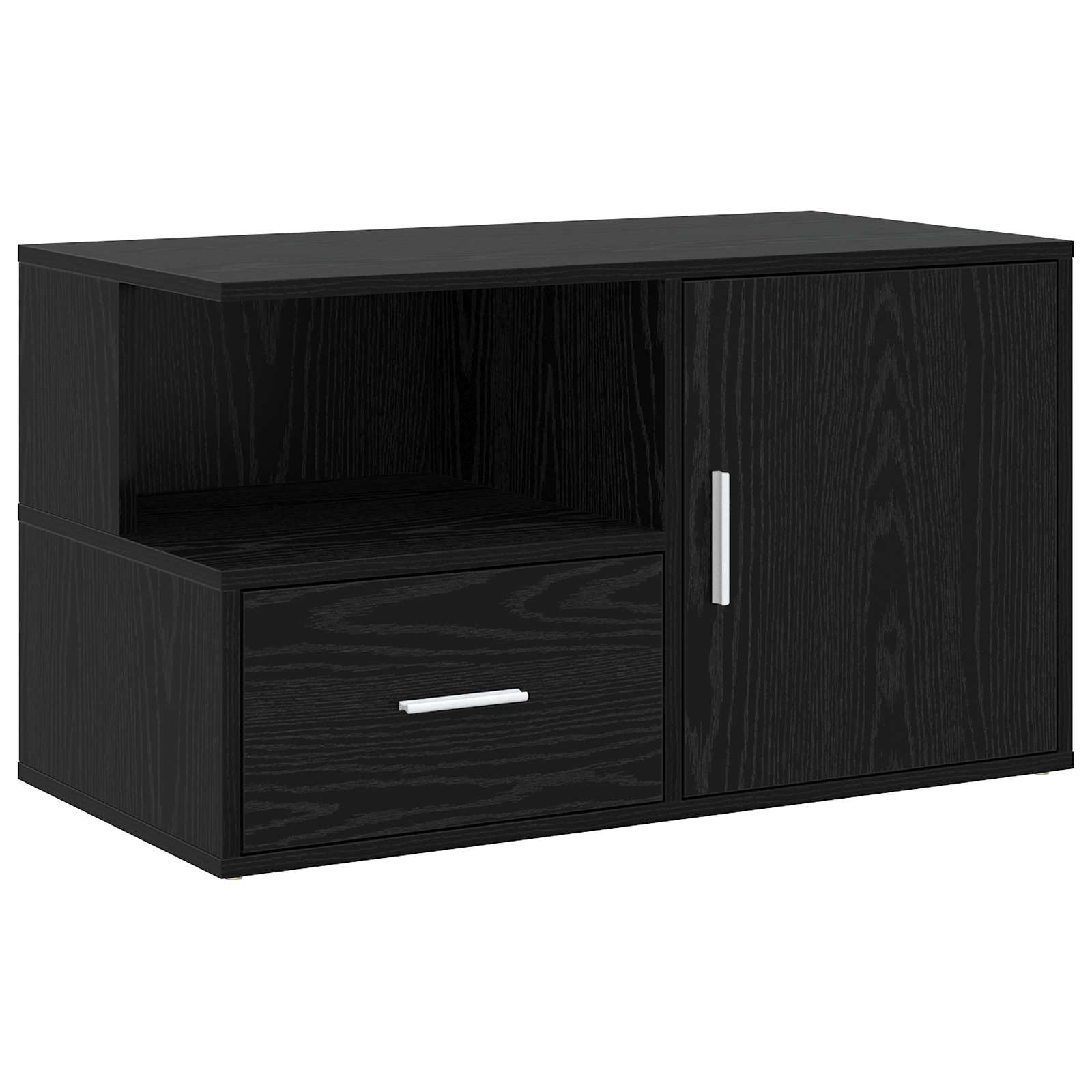 Eckschrank Schwarze Eiche 200 x 40 x 45 cm Holzwerkstoff