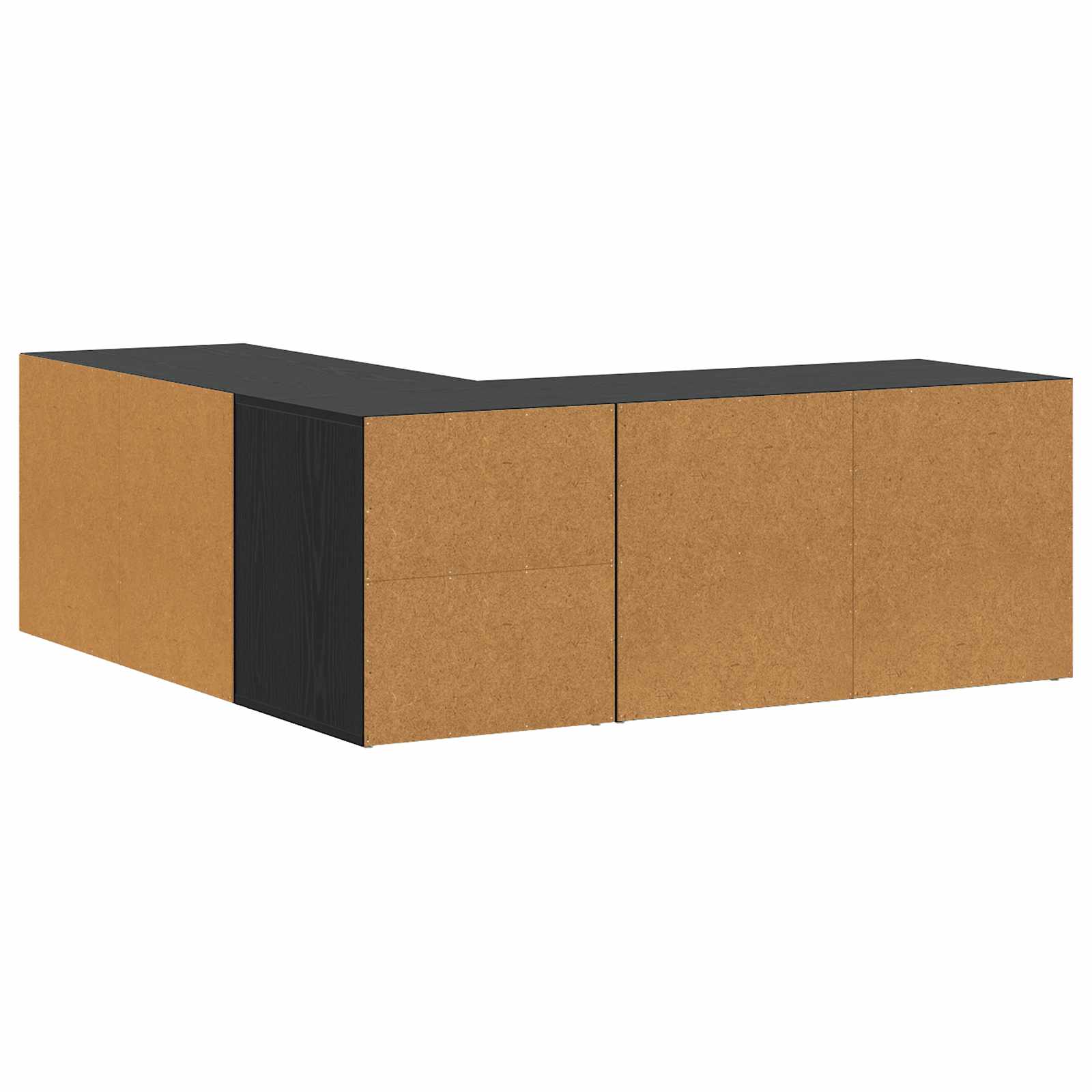 Eckschrank Schwarze Eiche 200 x 40 x 45 cm Holzwerkstoff