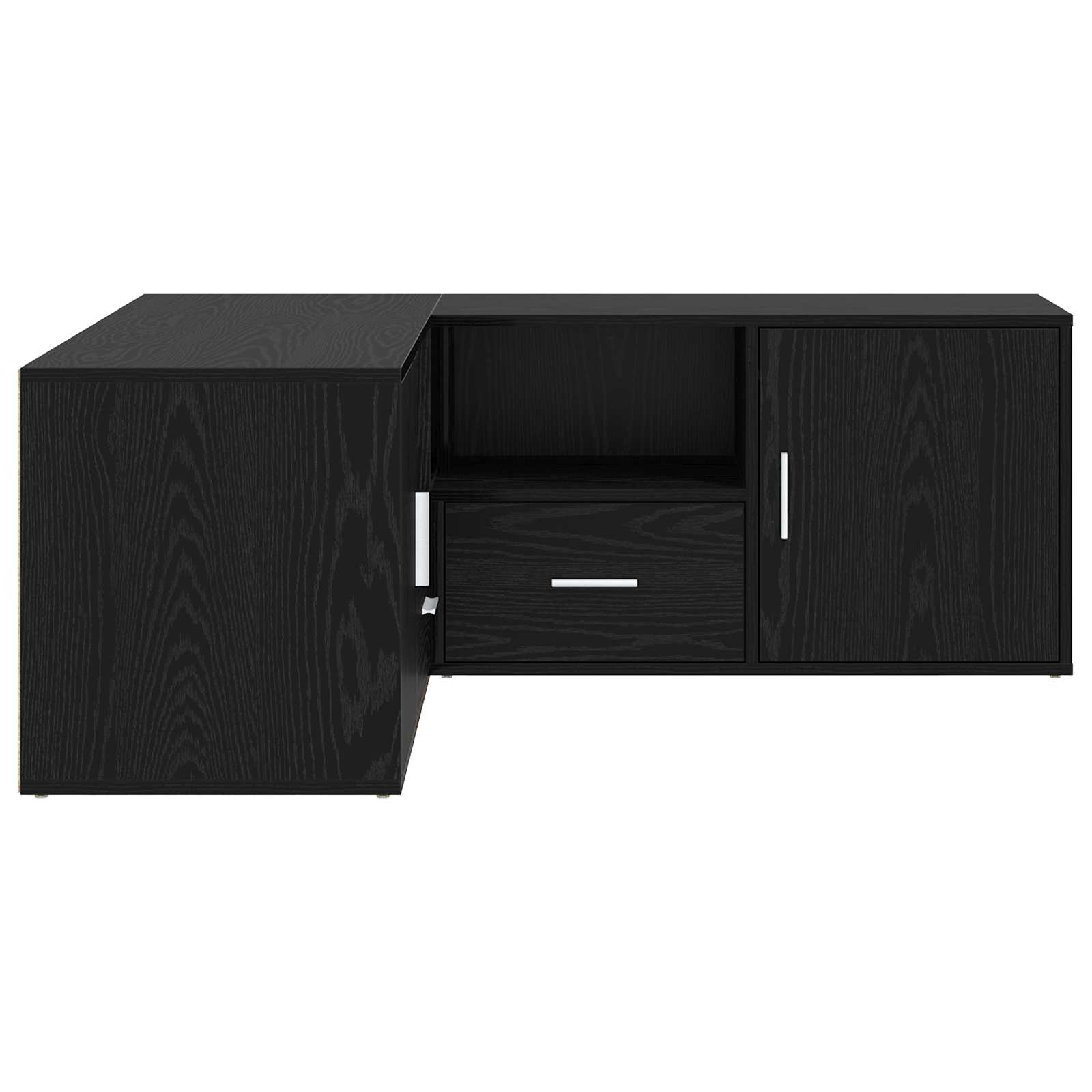 Eckschrank Schwarze Eiche 200 x 40 x 45 cm Holzwerkstoff