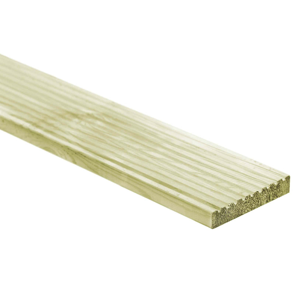 Terrassendiele 8 pcs Grün imprägniert 1,16 m²