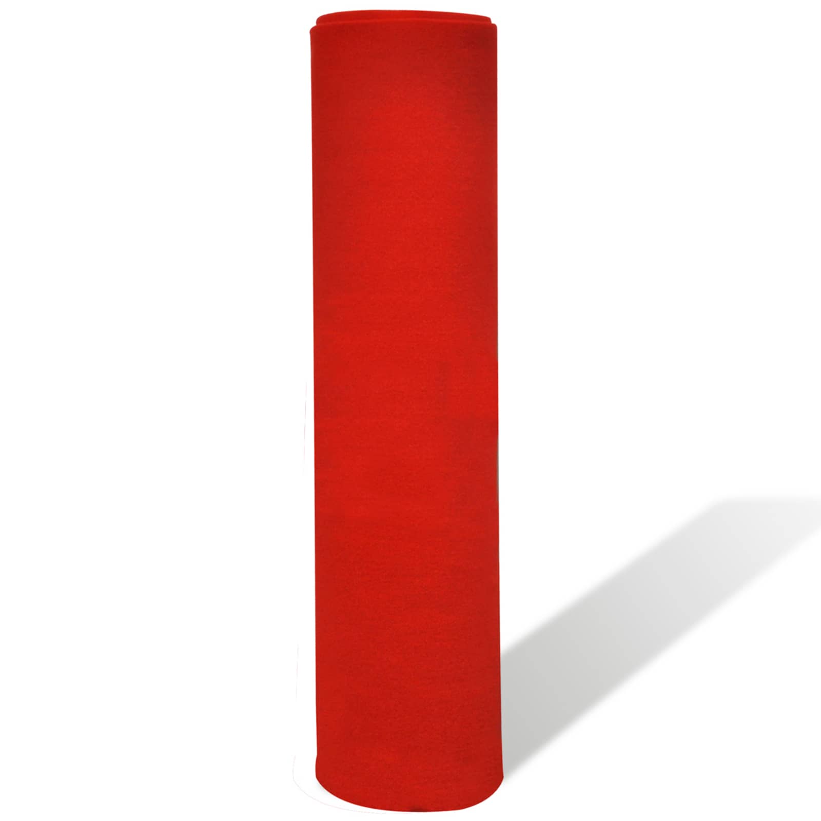 Teppich Rot 1 x 10 m Polyester