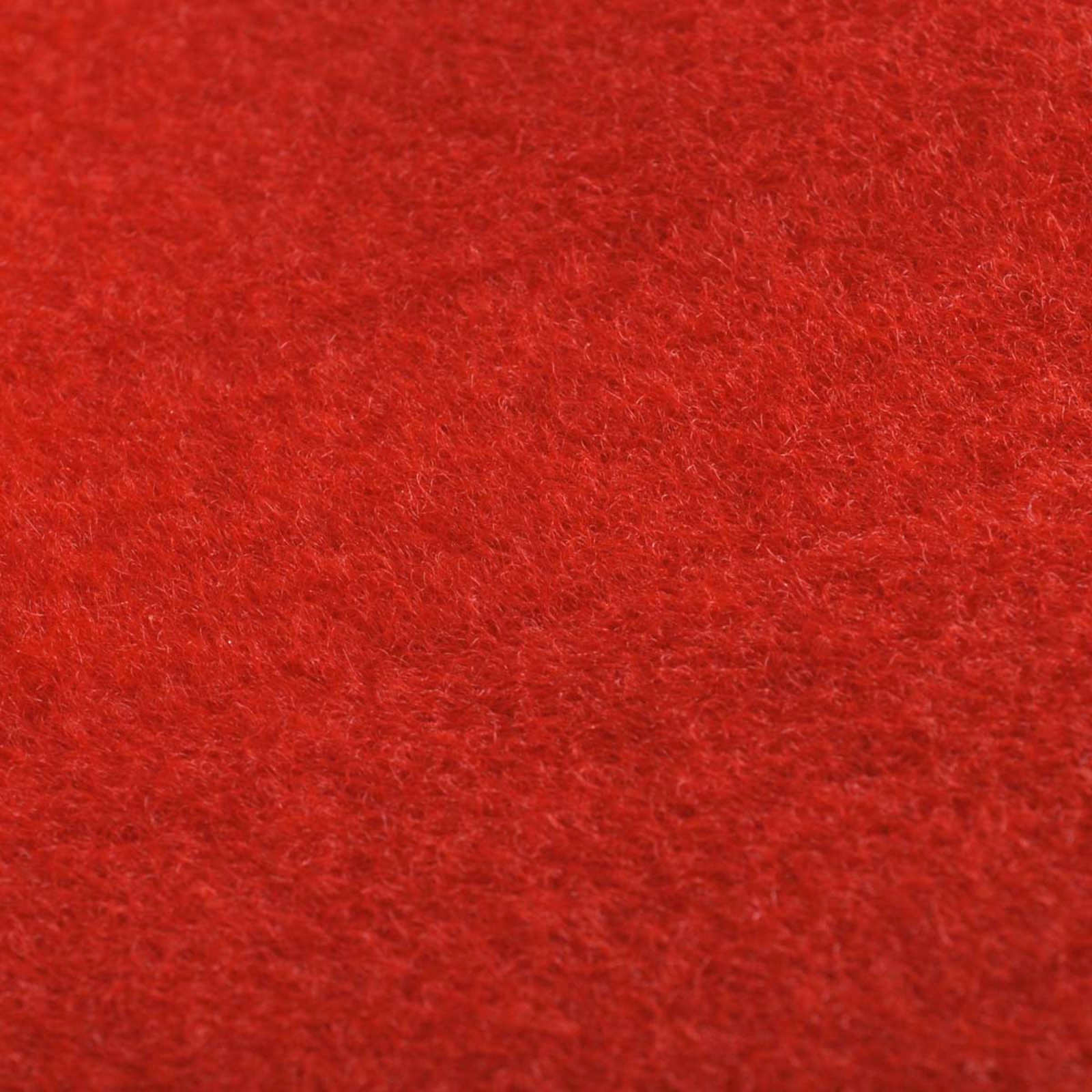 Teppich Rot 1 x 10 m Polyester
