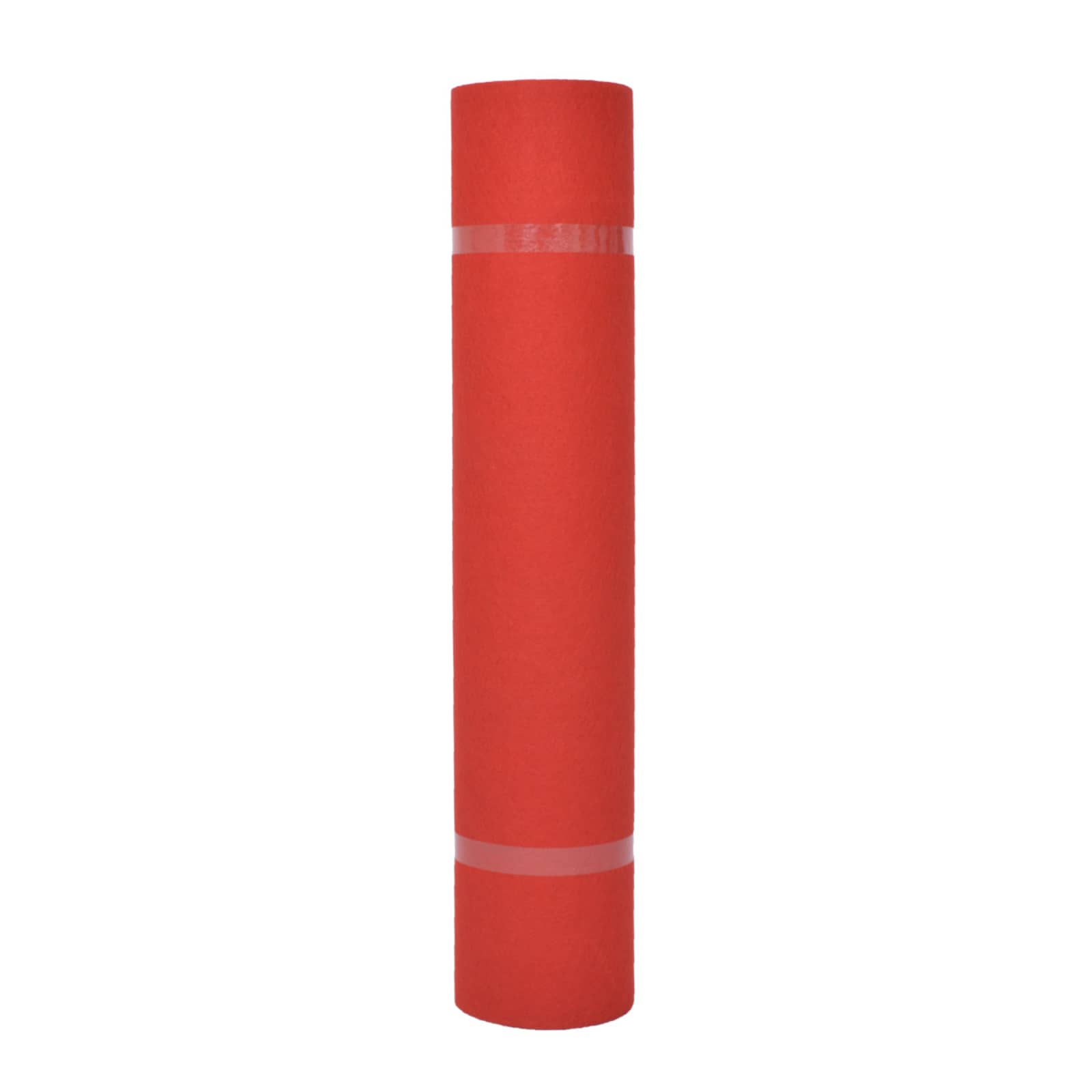 Teppich Uni Rot 1 x 12 m Stoff