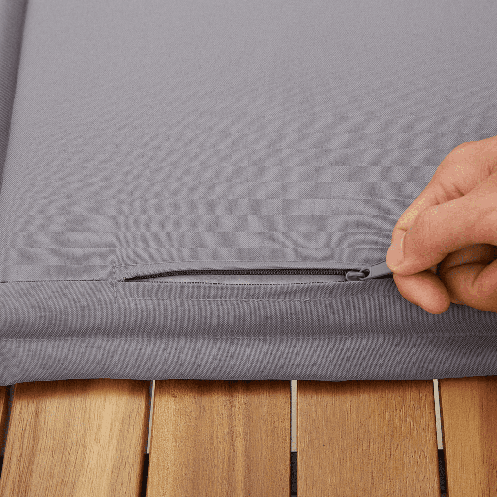 8-tlg. Garten-Sofagarnitur mit Kissen Beige Poly Rattan