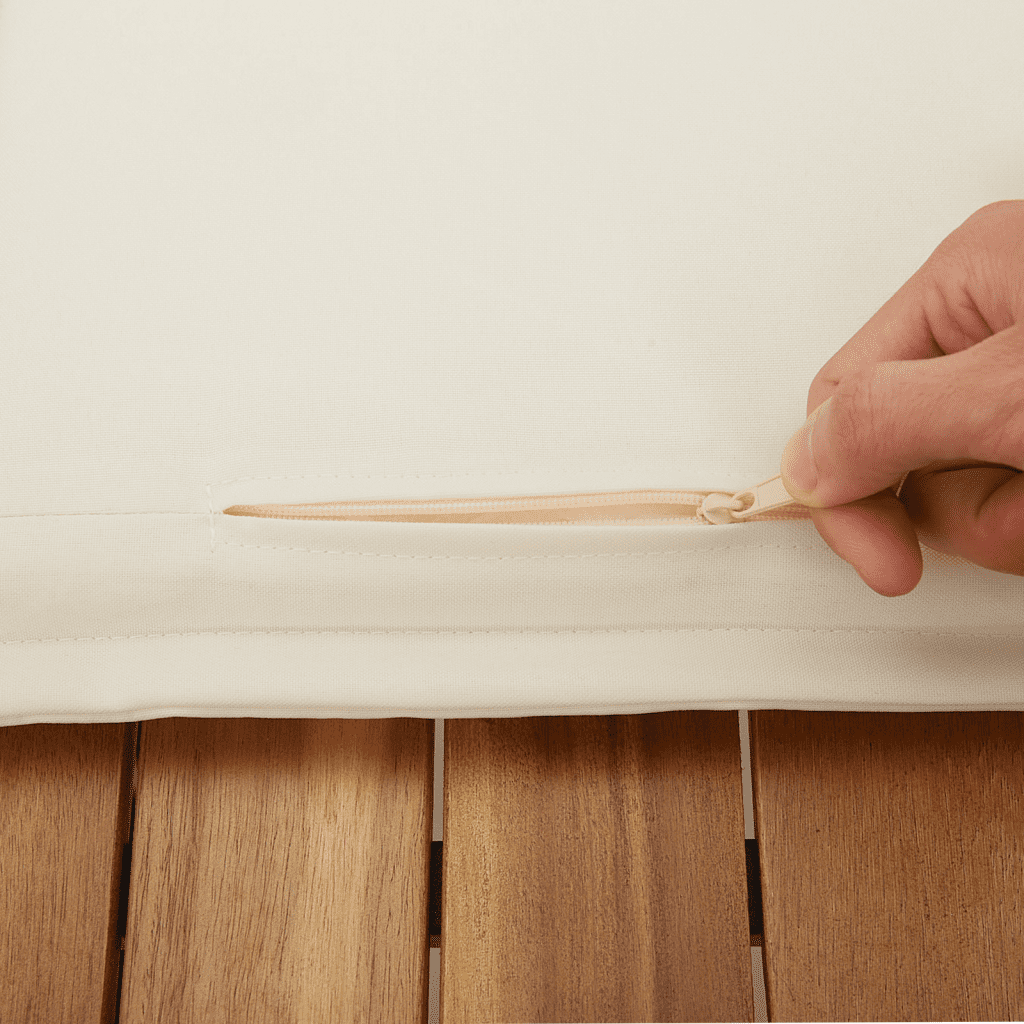 8-tlg. Garten-Sofagarnitur mit Kissen Braun Poly Rattan