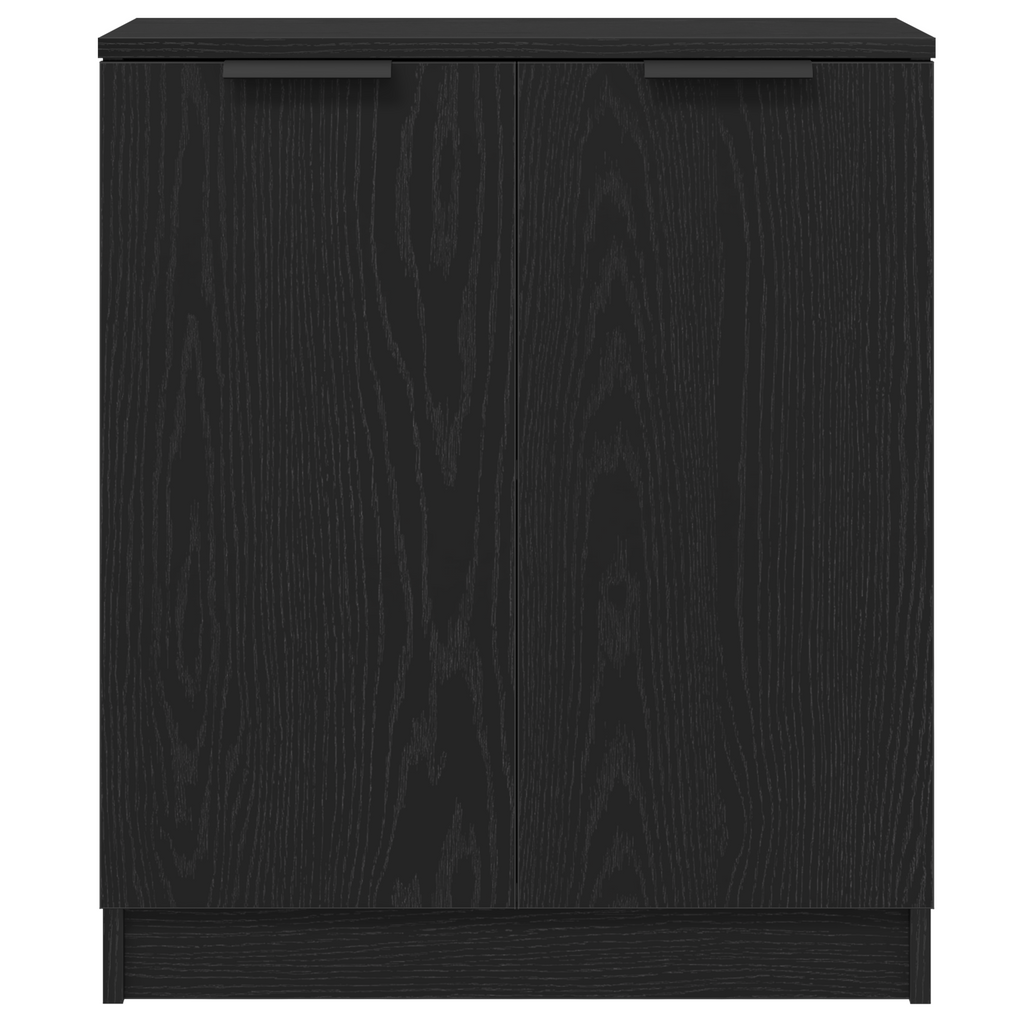 Sideboard 3 pcs Schwarz Eichen-Optik 180 x 30 x 70 cm