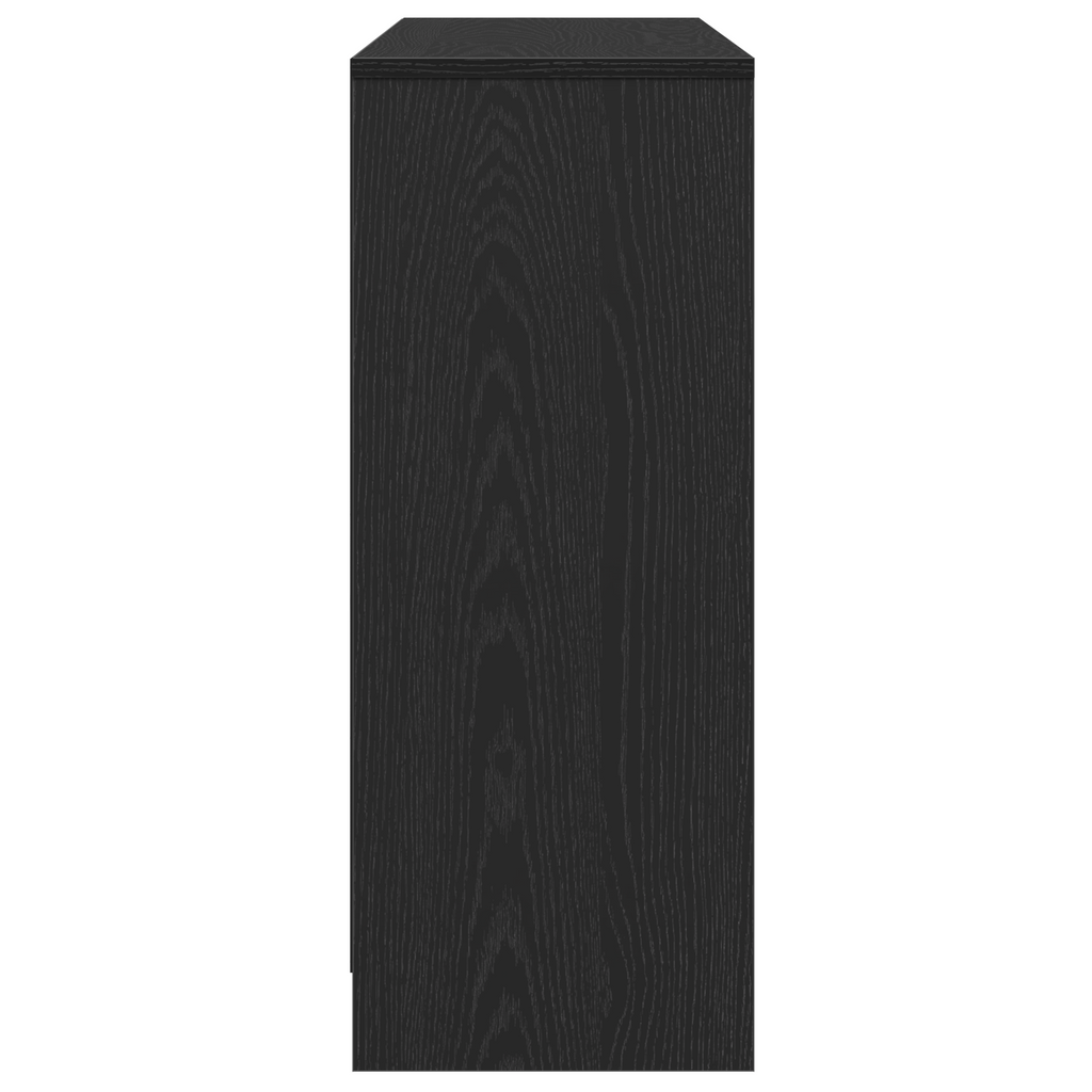 Sideboard Schwarz 102 x 29,5 x 75 cm Holzwerkstoff
